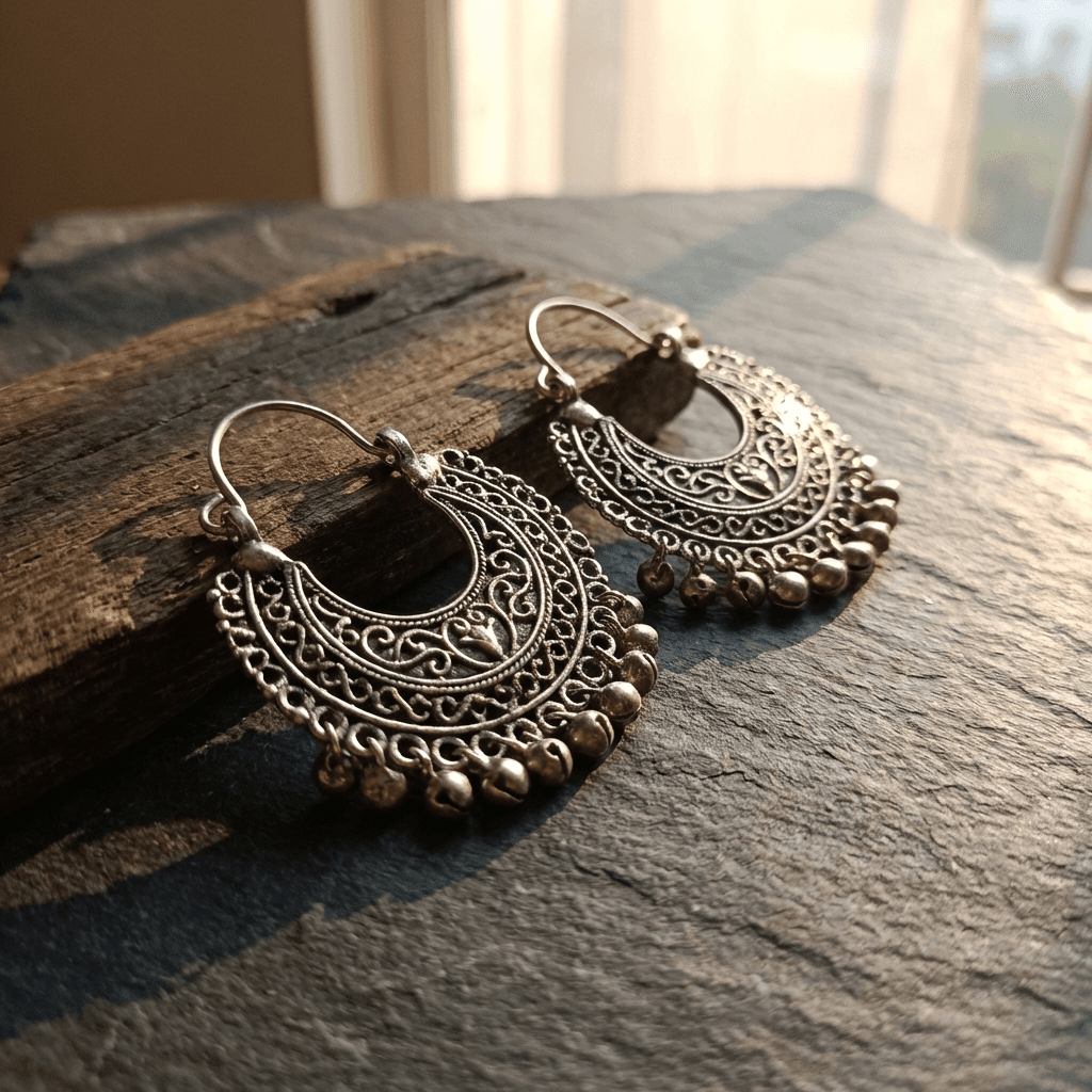 Oxidized Silver Jewelry